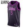Camiseta Niños Minnesota Timberwolves Jaden Mcdaniels 2025-26 Nike City Edition Negro Swingman